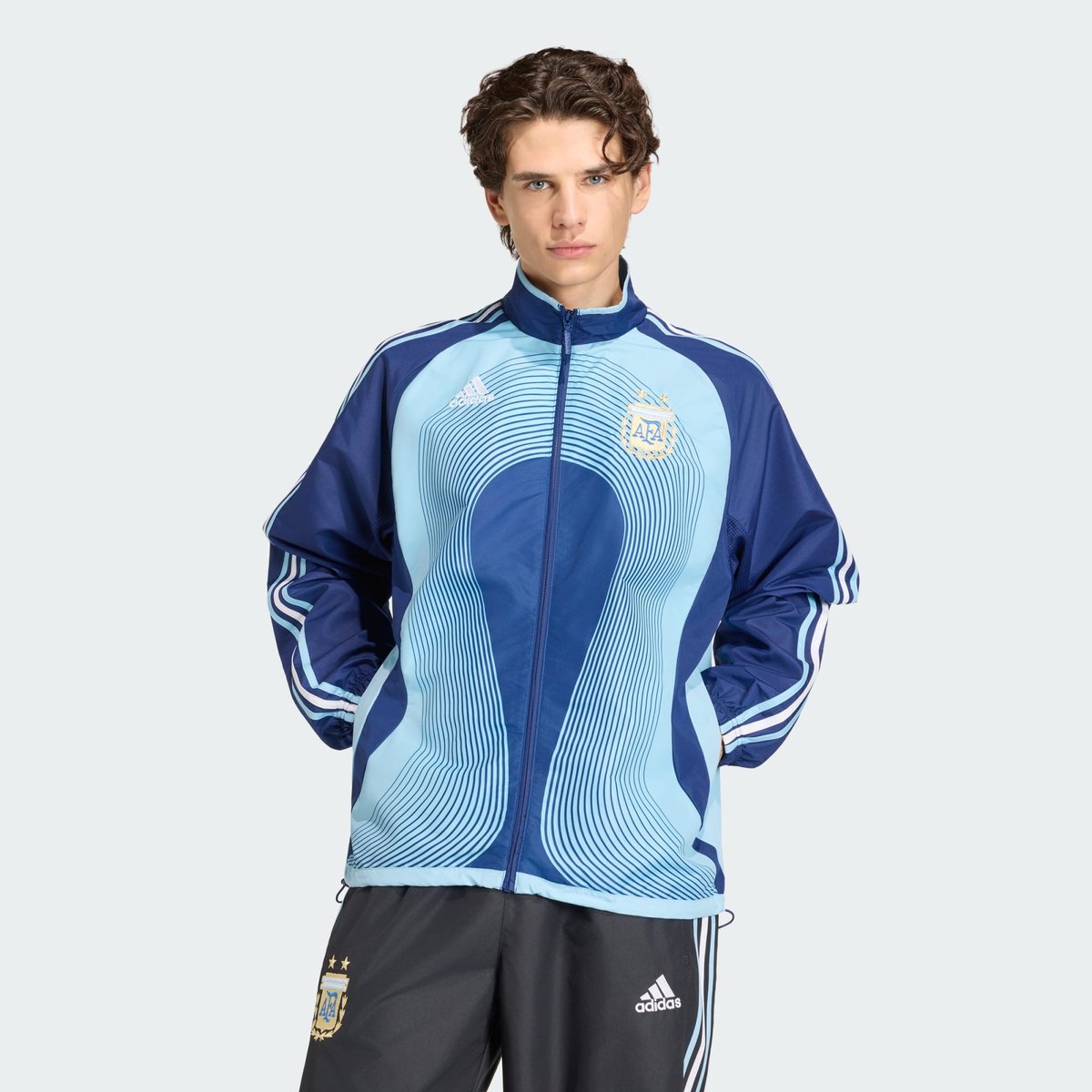 Veste De Survêtement Extérieur Argentine 2006 Veste De Survêtement Extérieur Argentine 2006 dark blue, adidas Performance