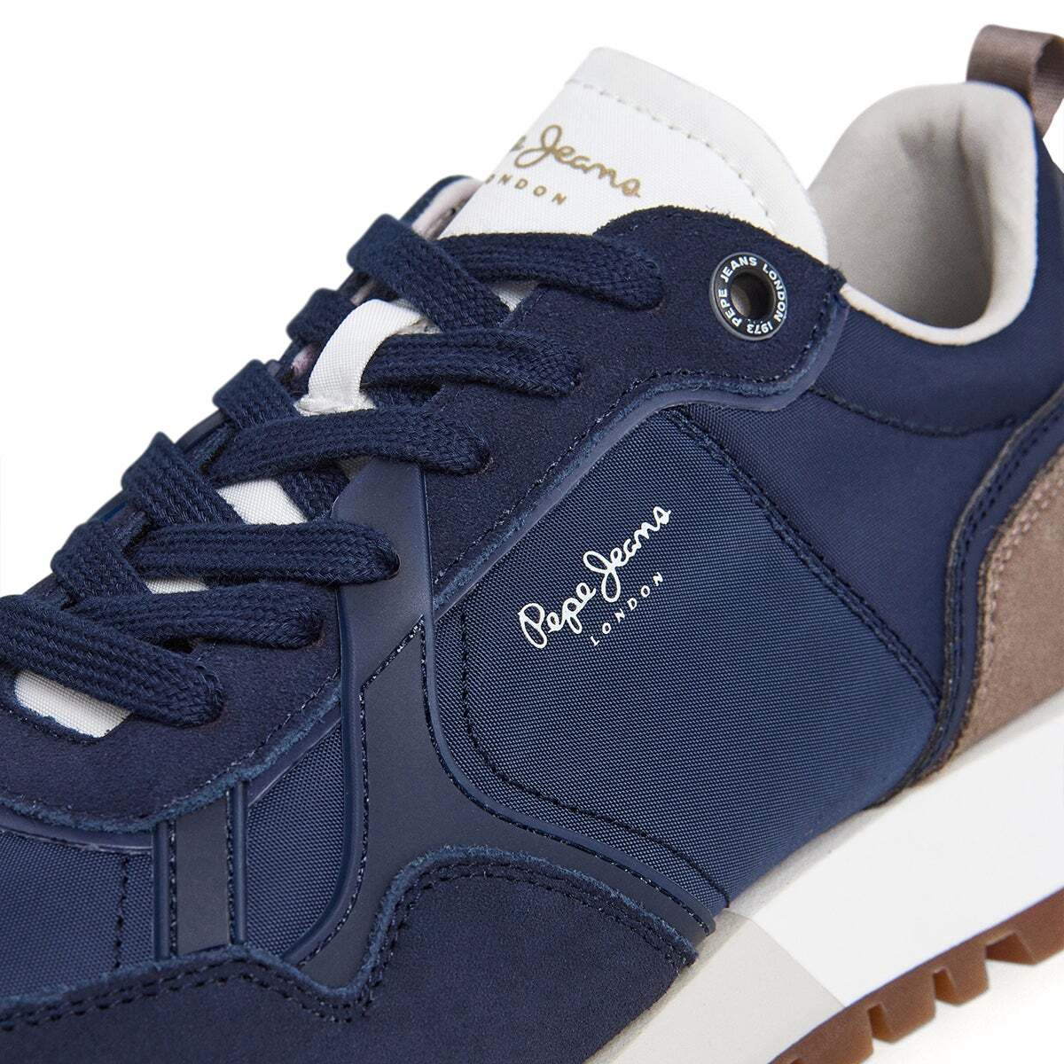 Baskets De Course D'inspiration Rétro marine, PEPE JEANS