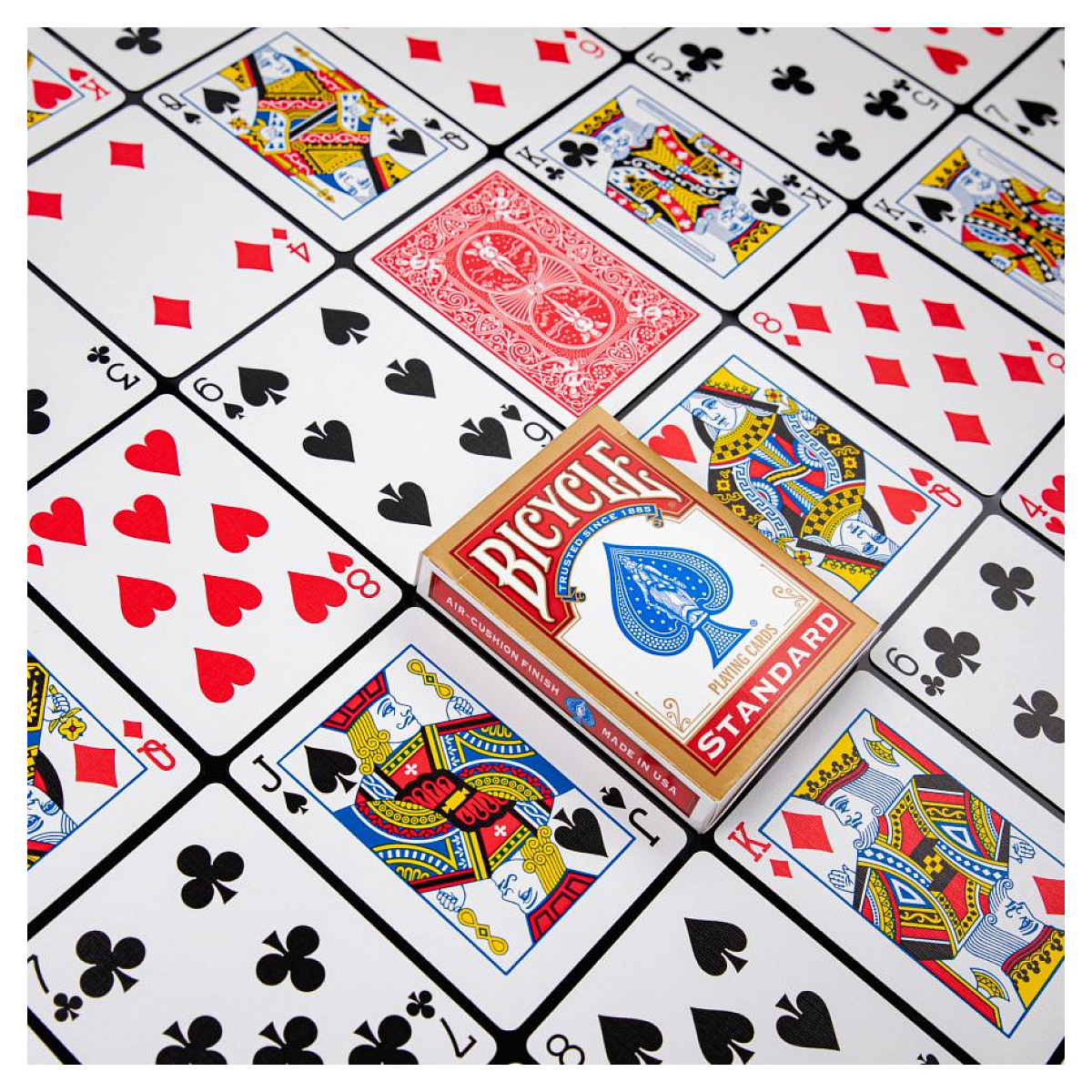 Bicycle - jeu de cartes original - rider back - standard couleur unique, CARTAMUNDI