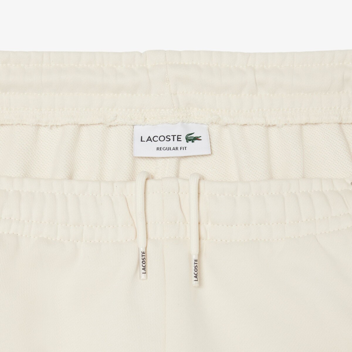 Short regular fit color-block molleton beige-3rr, LACOSTE