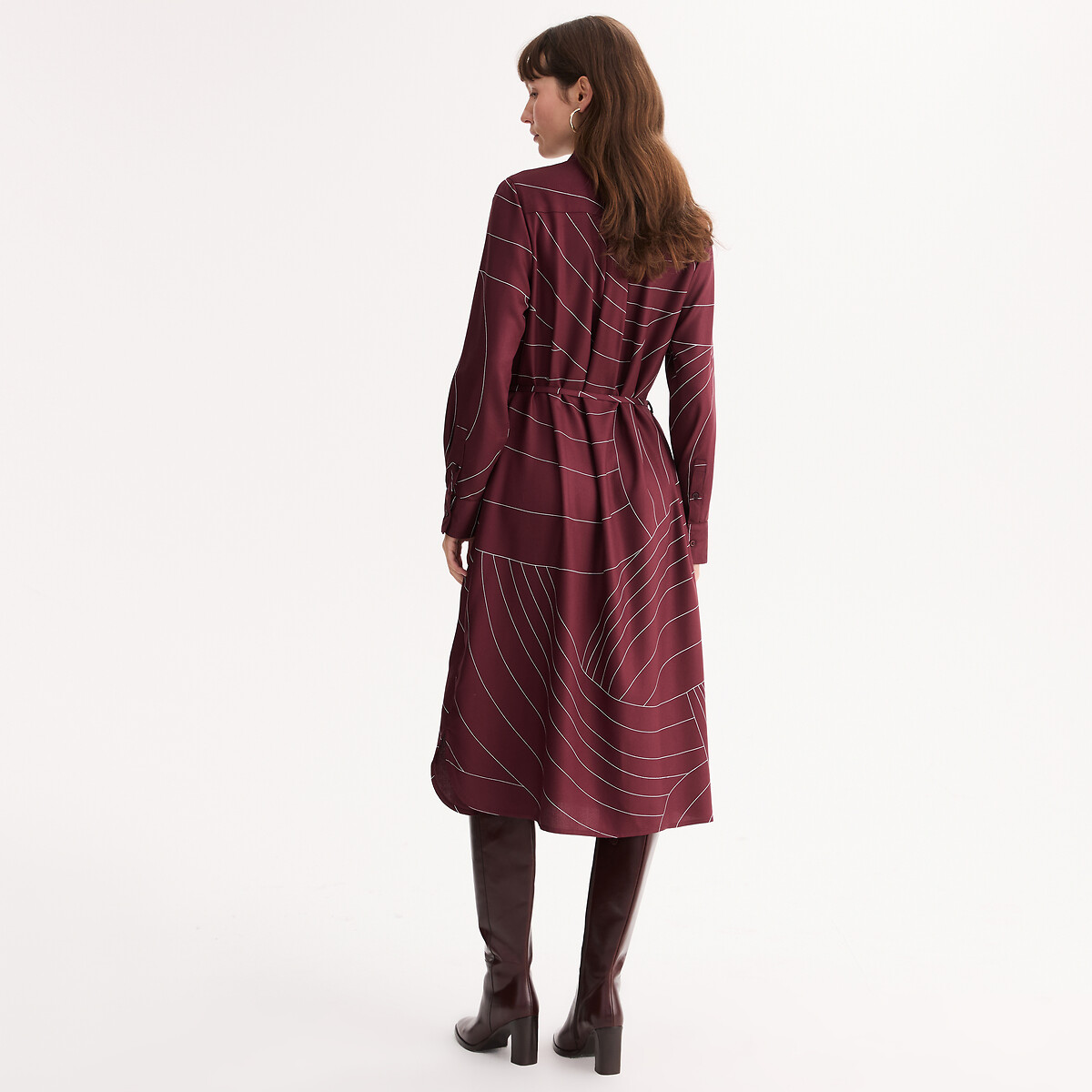 Graphic Print Midi Shift Dress printed, ANNE WEYBURN