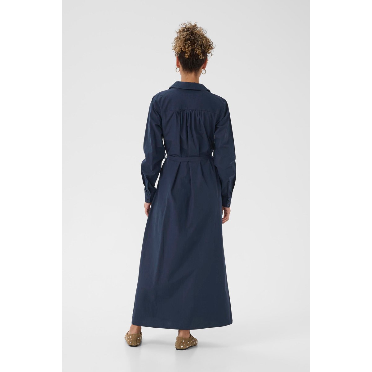 Robe bleu navy blazer, CREAM