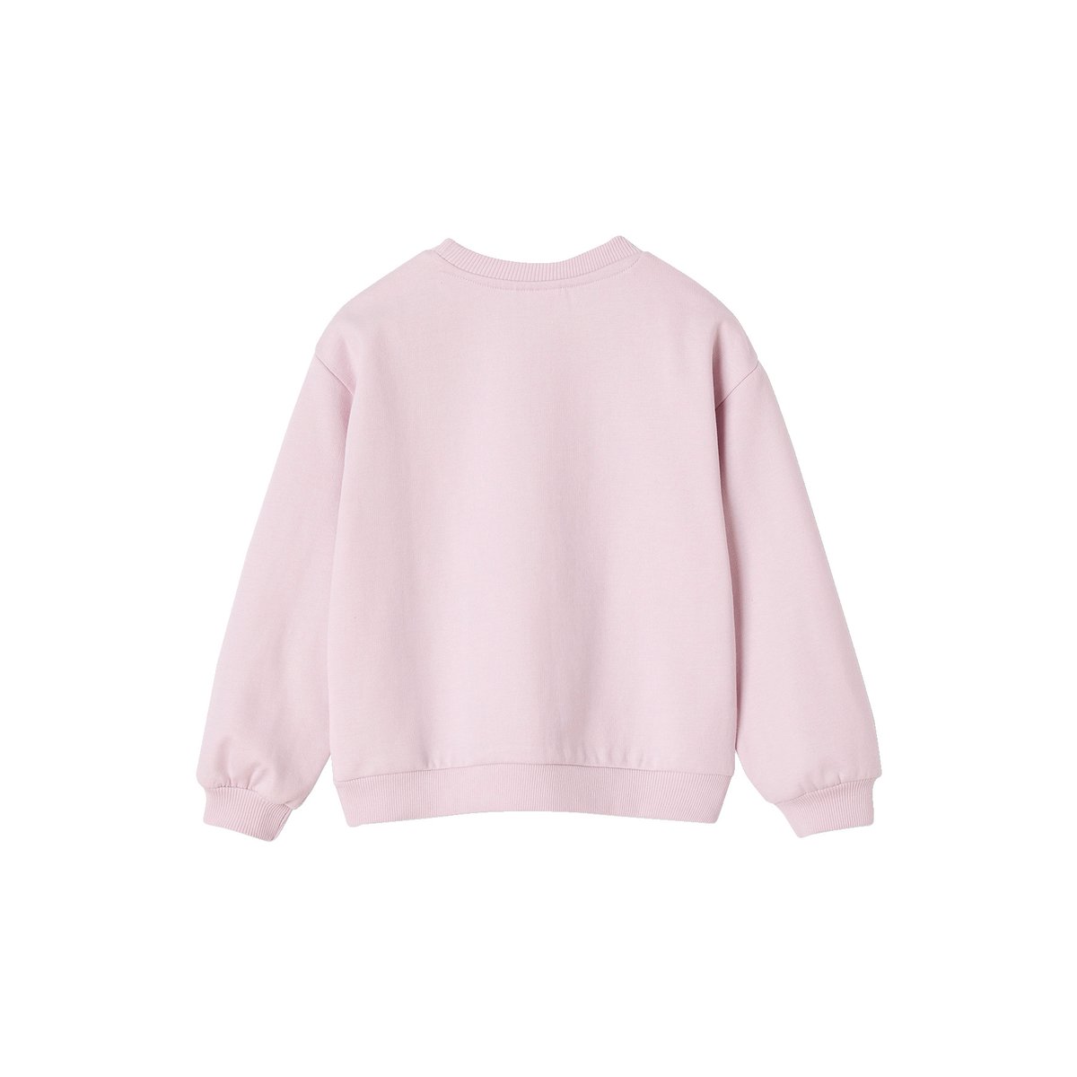 Sweat Reine des neiges Elsa glitter lilas poudré, VERTBAUDET