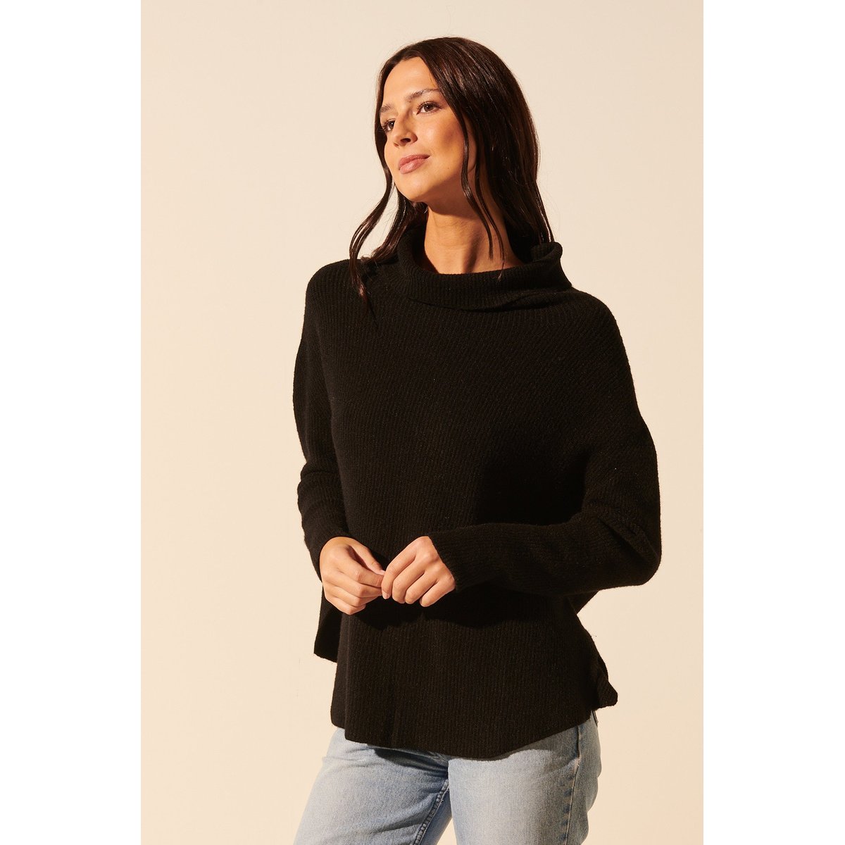 Pull maille ERIC noir, BENOA