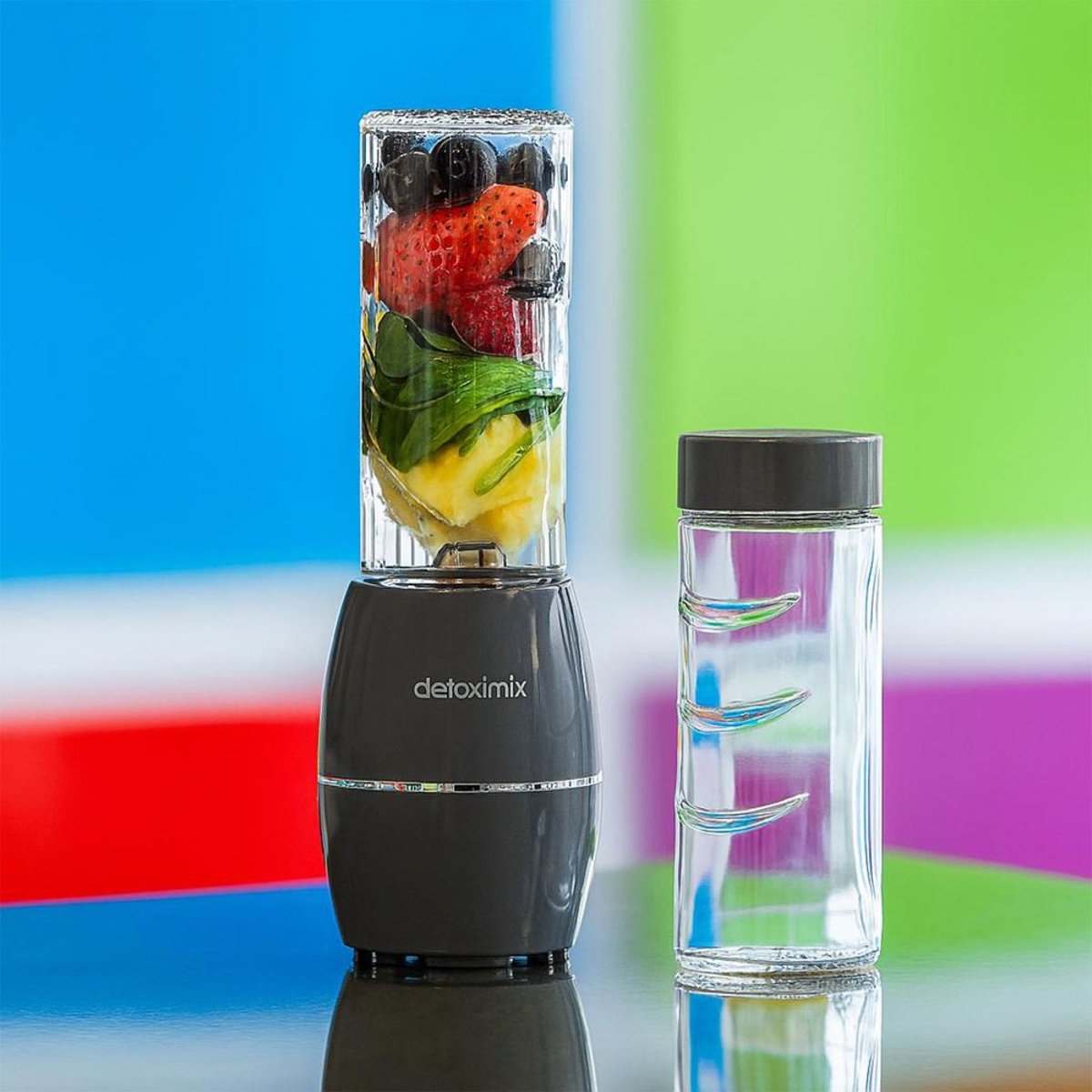 Mini Blender Neo   encre gris, DETOXIMIX