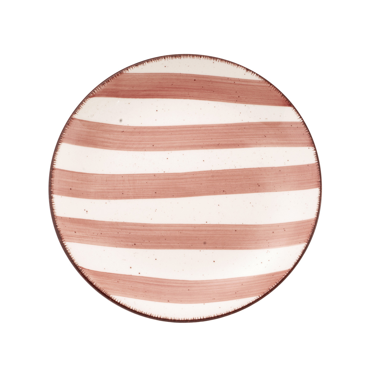 6 assiettes dessert - RIVAGE rose, MEDARD DE NOBLAT