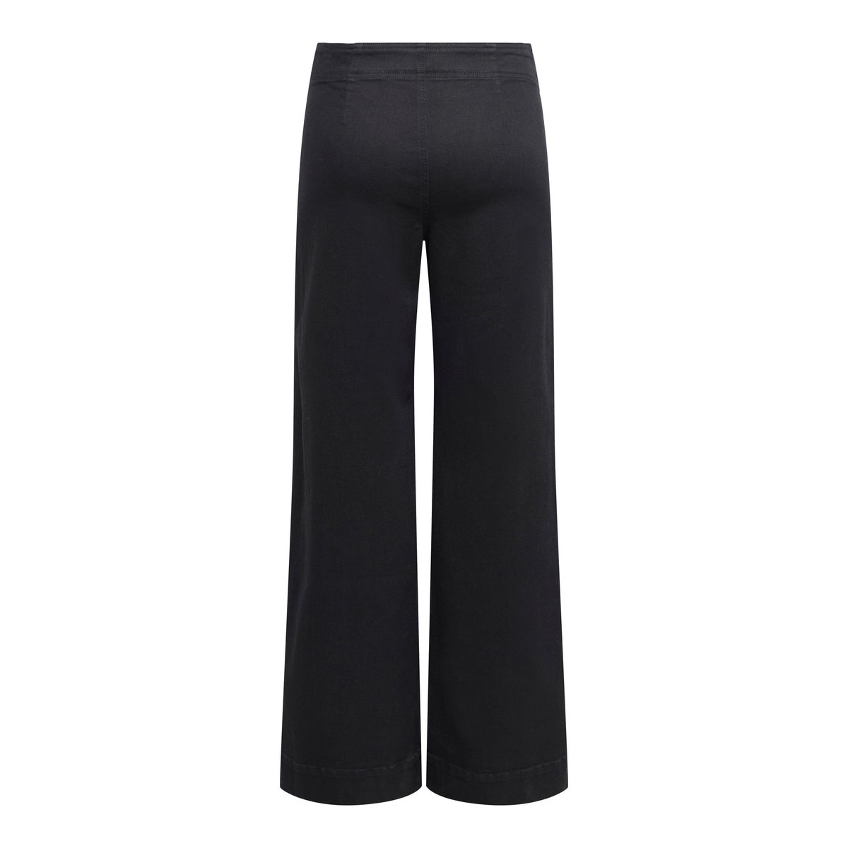 Jean À Jambe Large black denim, ONLY