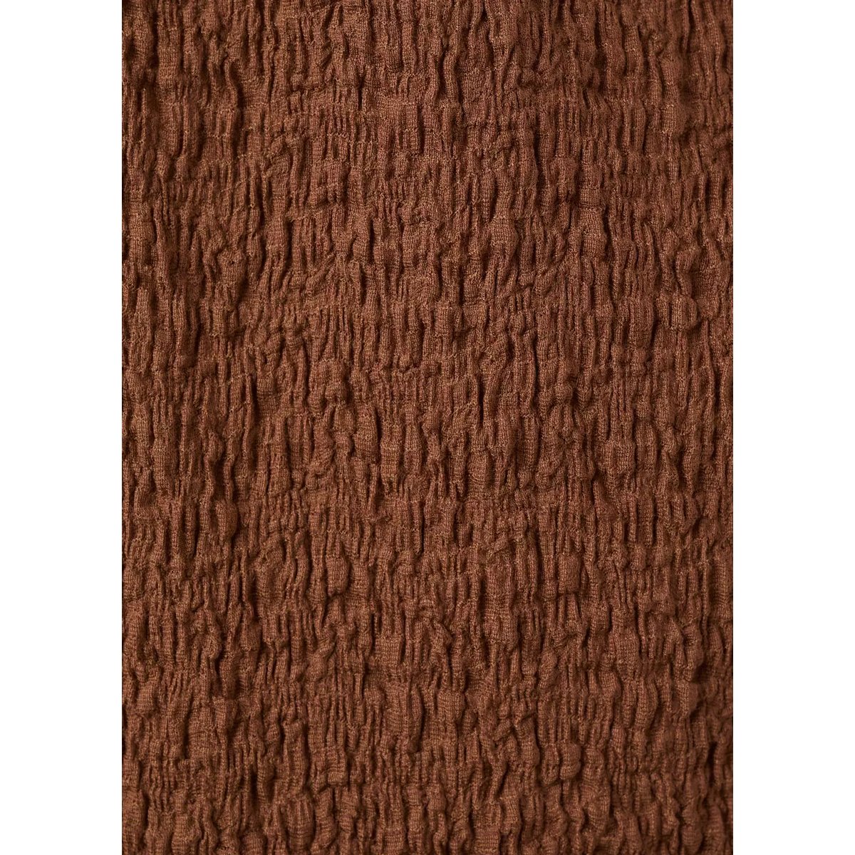Top emmanchures américaines à fronces marron moyen, MANGO TEEN