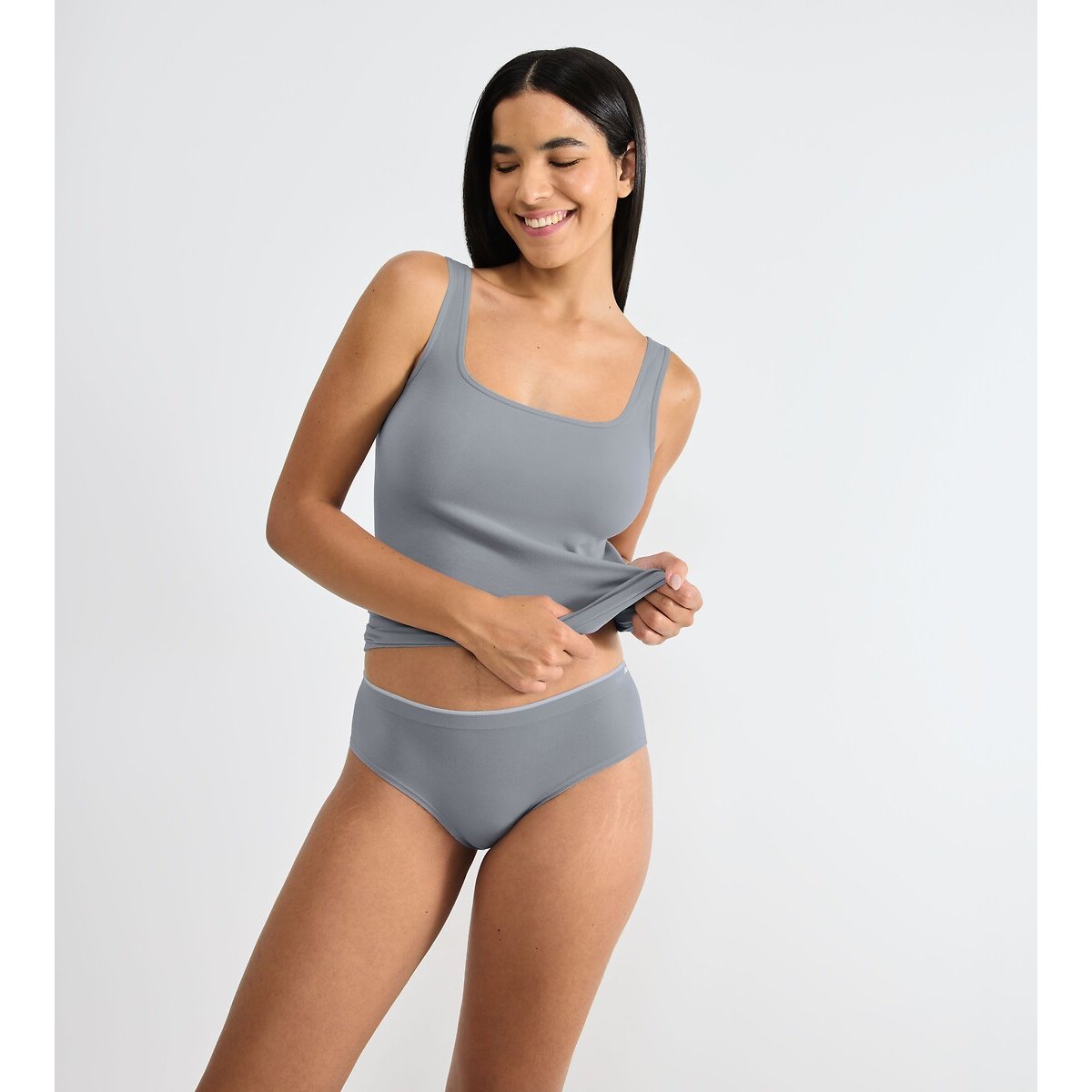 Lot de 2 Shorties GO SENSE gris, SLOGGI