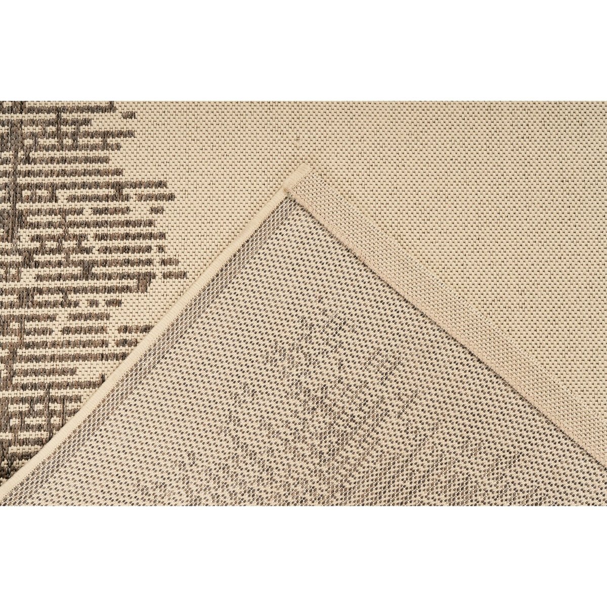 Tapis tissé plat intérieur/extérieur, SPLASH crème, ARTE ESPINA