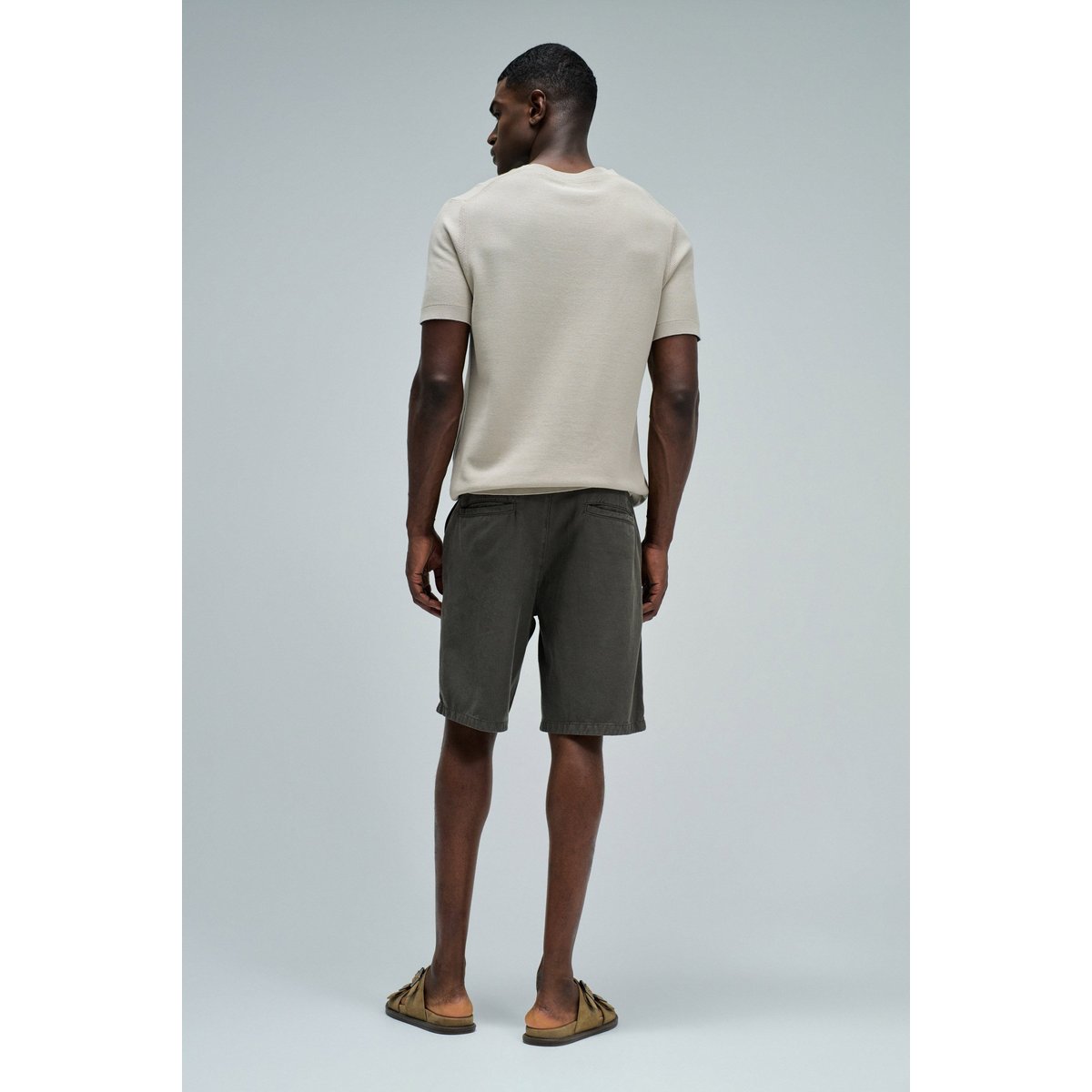 SHORT JOGGER EN DENIM LÉGER marron, SALSA JEANS