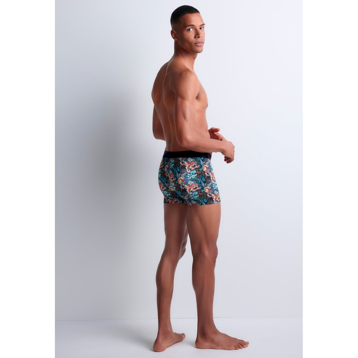 Boxer classique multicolore, AUBADE