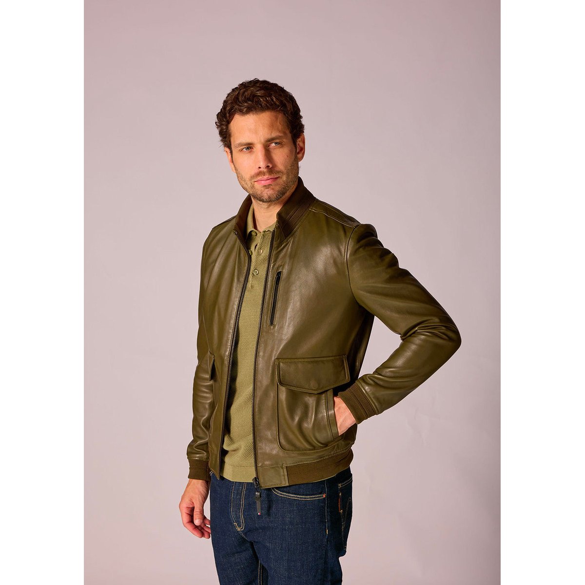 col rond col rond FURTIF NAPOLI khaki, REDSKINS
