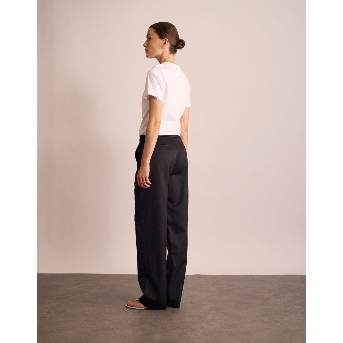 Pantalon Philo bleu marine, INES DE LA FRESSANGE PARIS