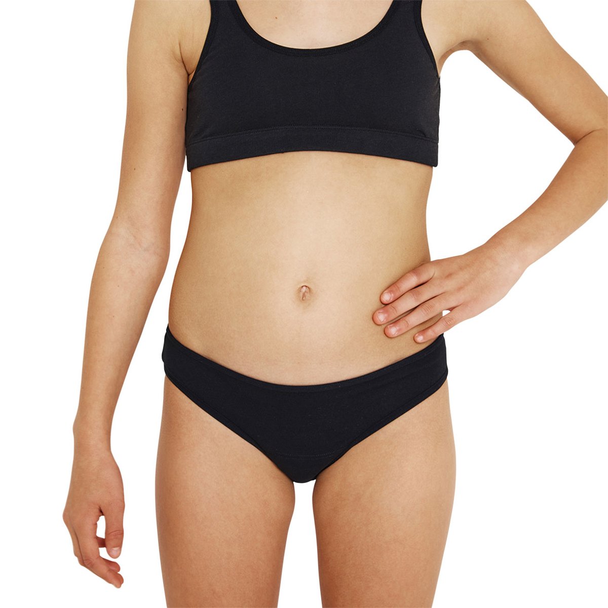 Slip menstruel, flux abondant noir, ATHENA
