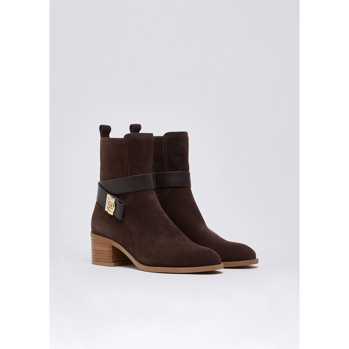 Bottines en daim moka, LIU JO