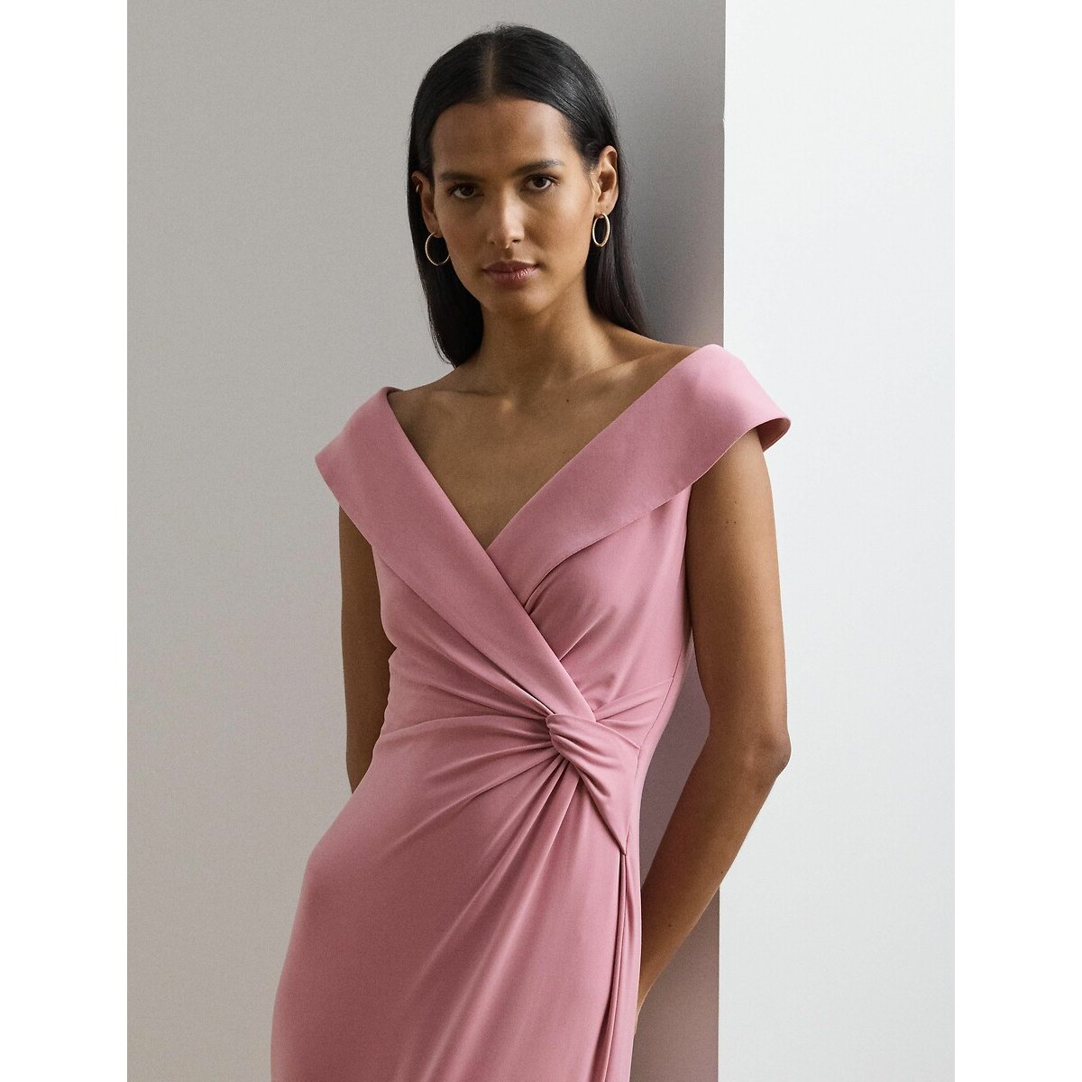 Maxi Cocktail Dress pink, LAUREN RALPH LAUREN