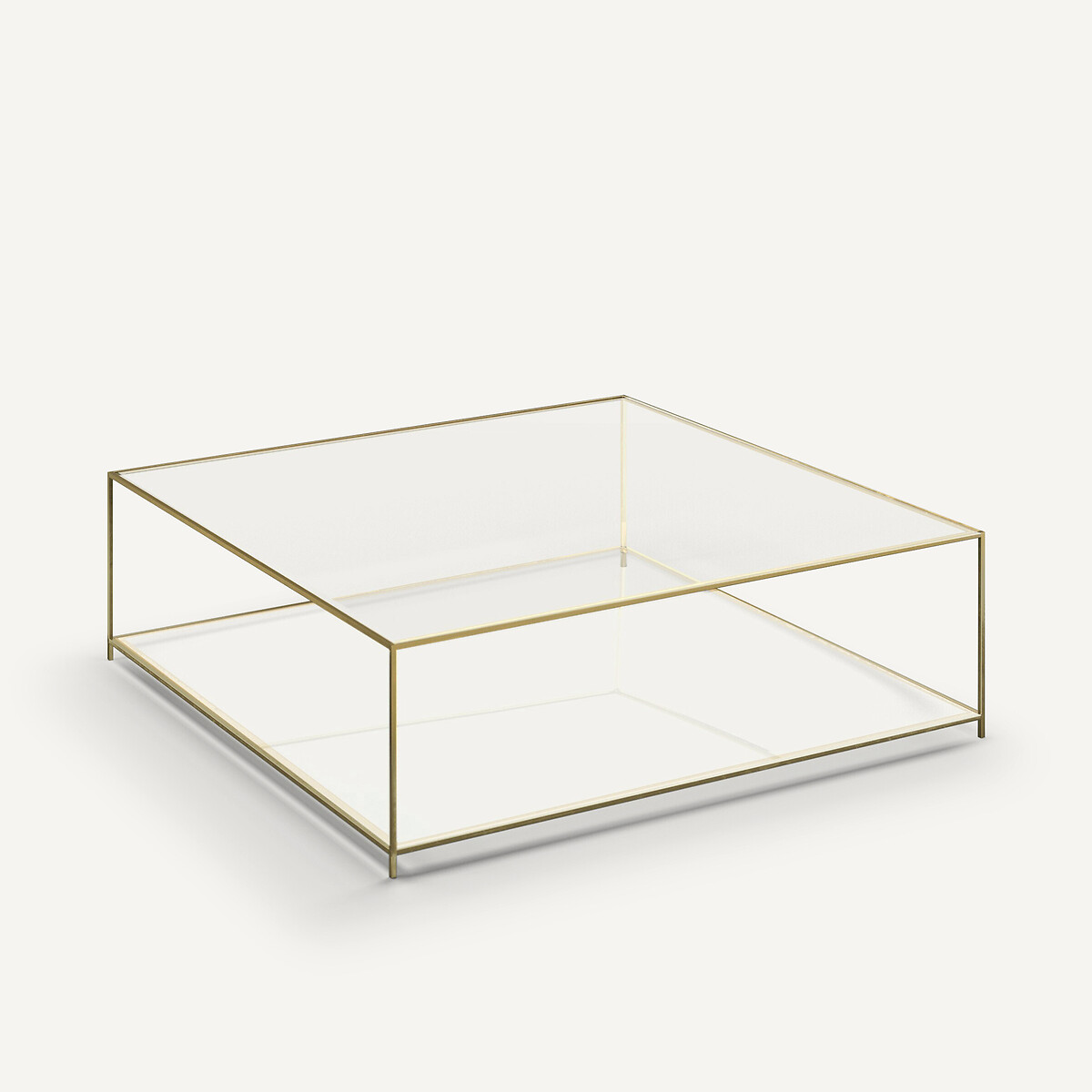 Tavolo Basso Quadrato Vetro Temprato Sybil Arredamento Tavoli Tavolini Decorativi Da Salotto La Redoute