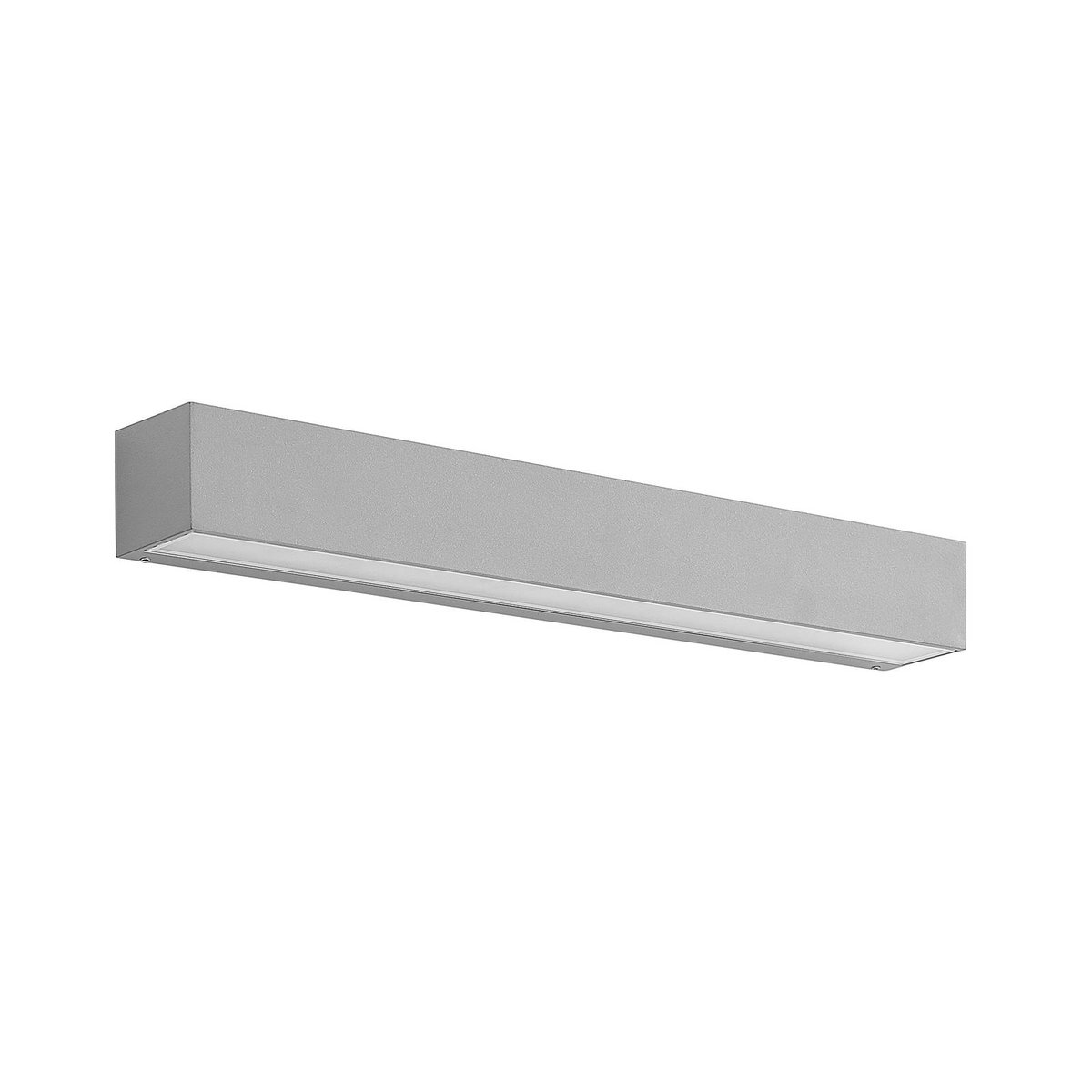 Applique extérieure en aluminium moderneLED argent, LUCANDE