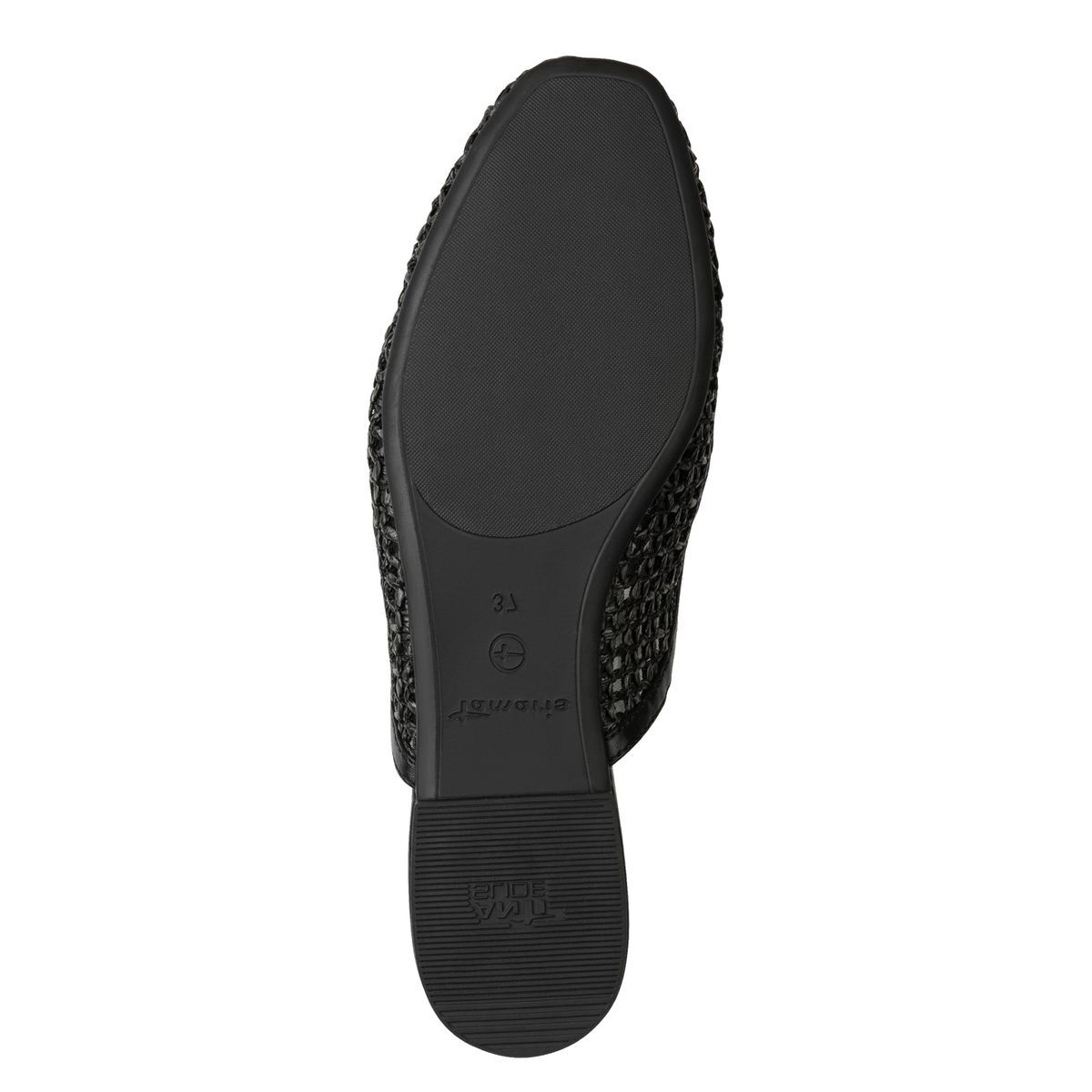 Mule plate noir, TAMARIS