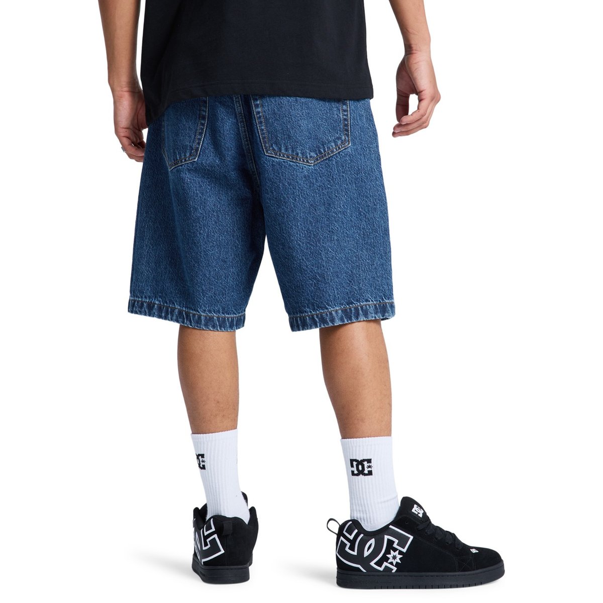 Short en denim BAGGY. bleu stone indigo, DC SHOES