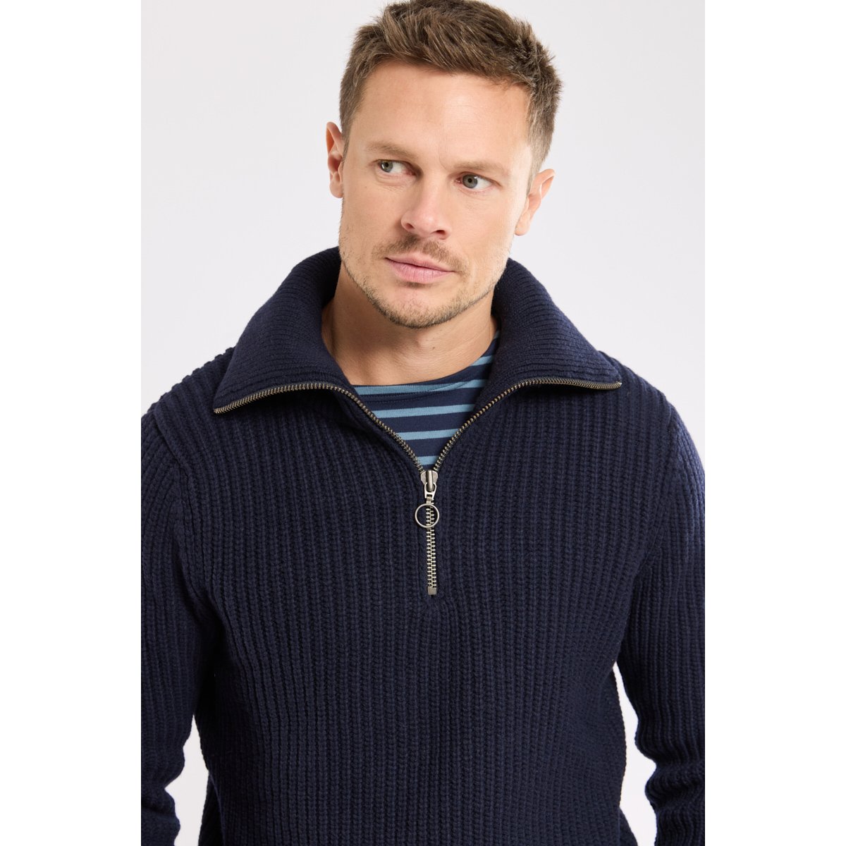 Pull camionneur Héritage en laine HERITAGE navire, ARMOR-LUX