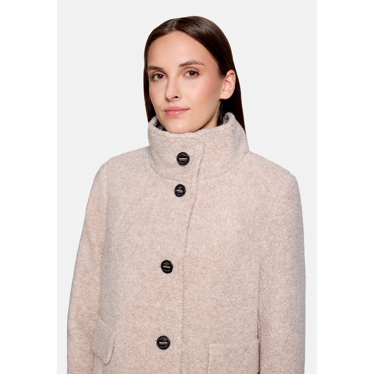 Veste d'hiver à col light sand, GIL BRET