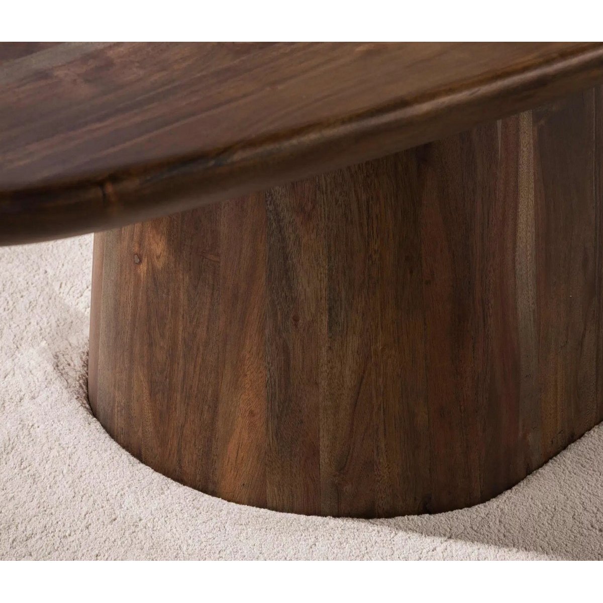 Table basse en bois d'Acacia - BRASILIA bois d'acacia, MATHI DESIGN