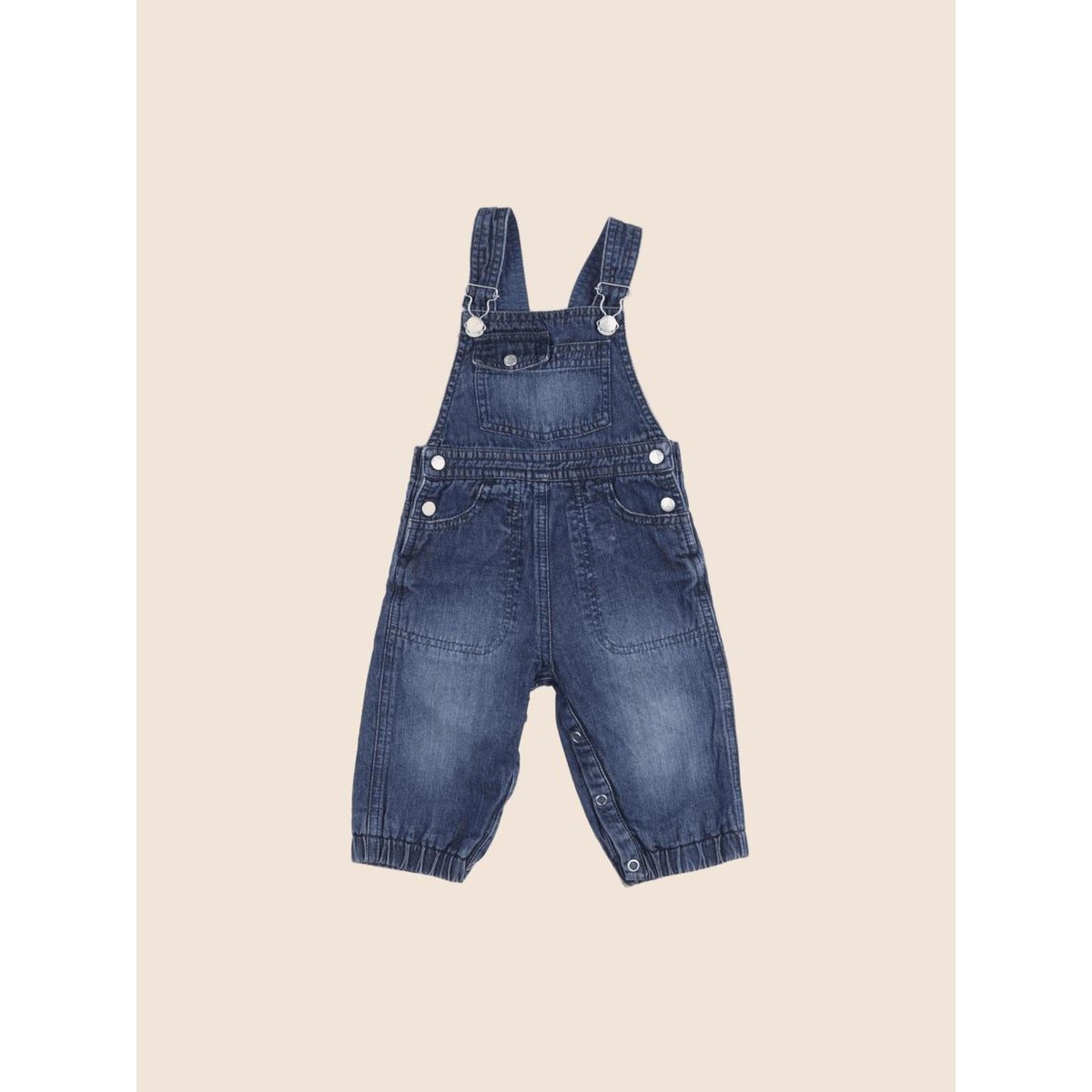 Salopette - Très bon état bleu, PETIT BATEAU