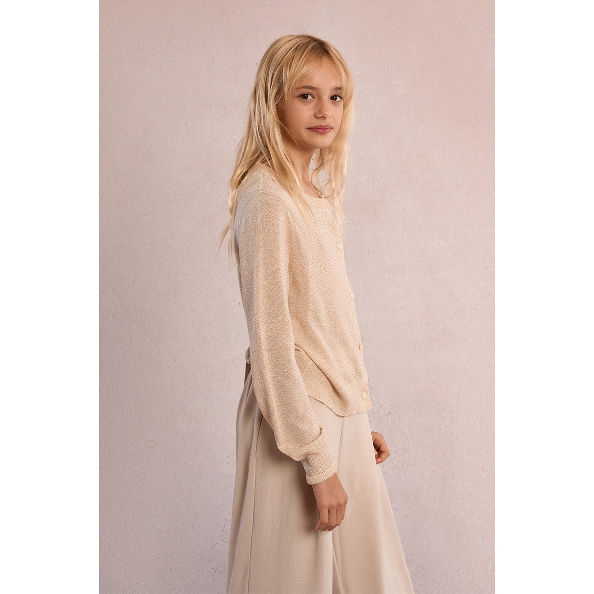 Gilet irisé light gold, MOLLY BRACKEN GIRL