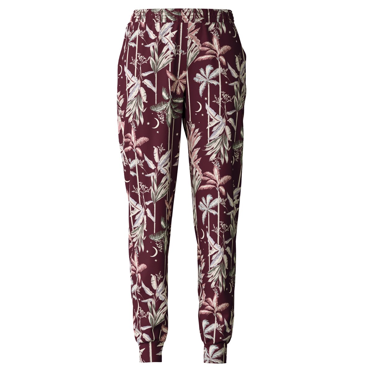 Pants avec poignets Coton FAVOURITES GROUND port royal red, CALIDA