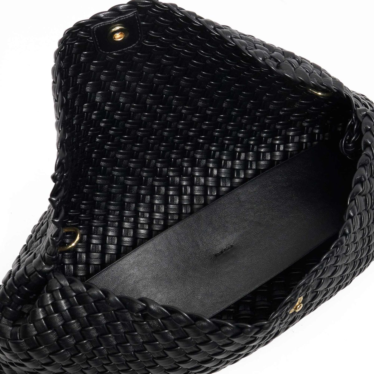 Pochette tissée avec bandoulière - ENCOURAGE black-synthetic, DUNE LONDON