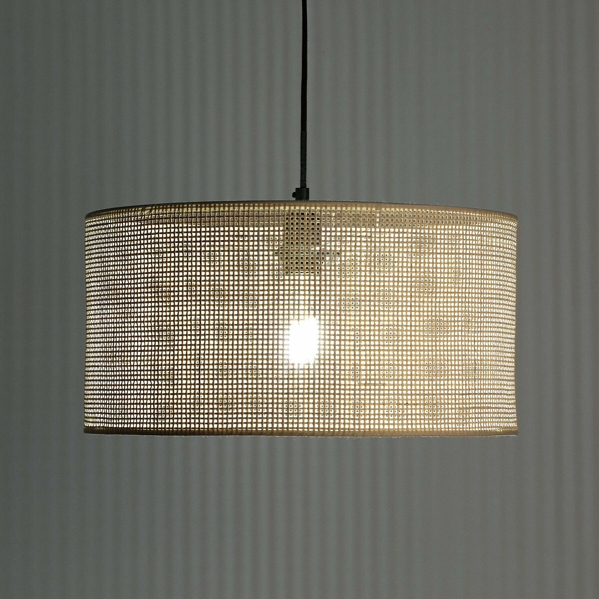 Suspension / Abat-jour en cannage Ø40 cm, Dolkie naturel, LA REDOUTE INTERIEURS