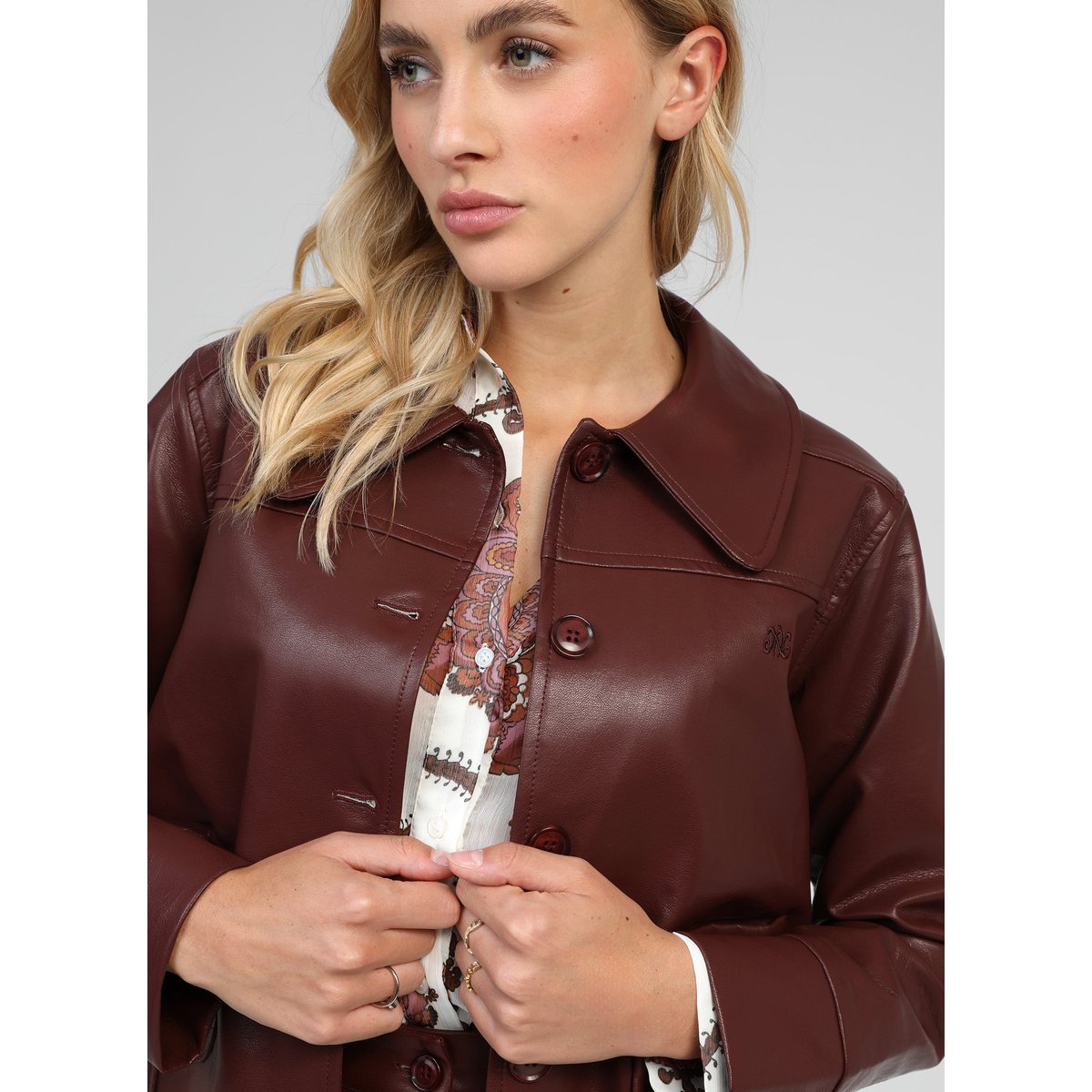 Veste CLAUDIANE wine, AN'GE
