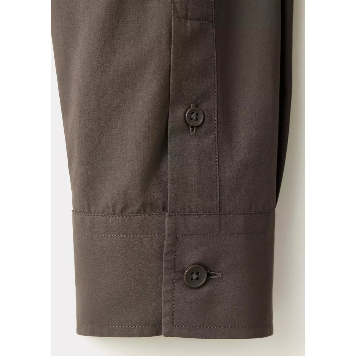 Chemise relaxed fit 100 % coton chocolat, MANGO MAN