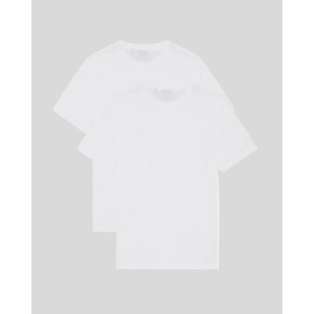 Lot de 2 T-shirts col rond blanc, LYLE & SCOTT