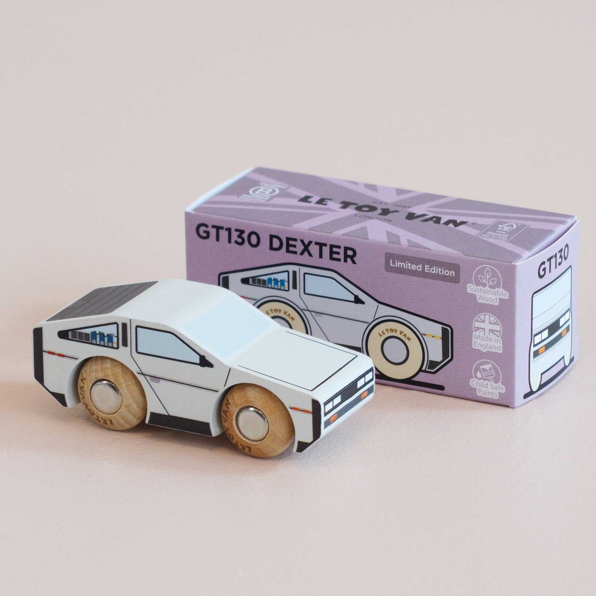 Voiture Dexter No 23 gris, LE TOY VAN