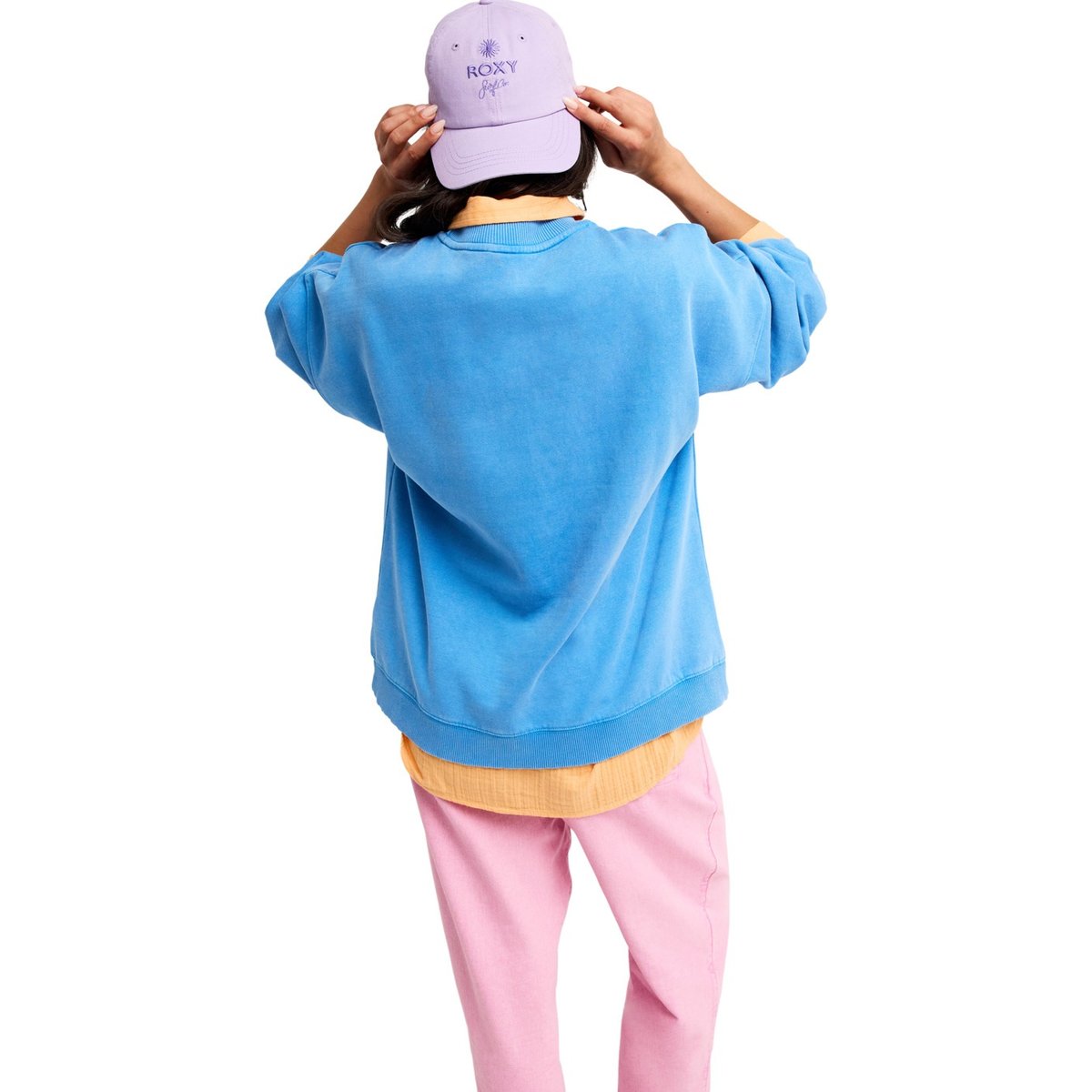 Sweat oversize LINEUP. bleu super sonic, ROXY