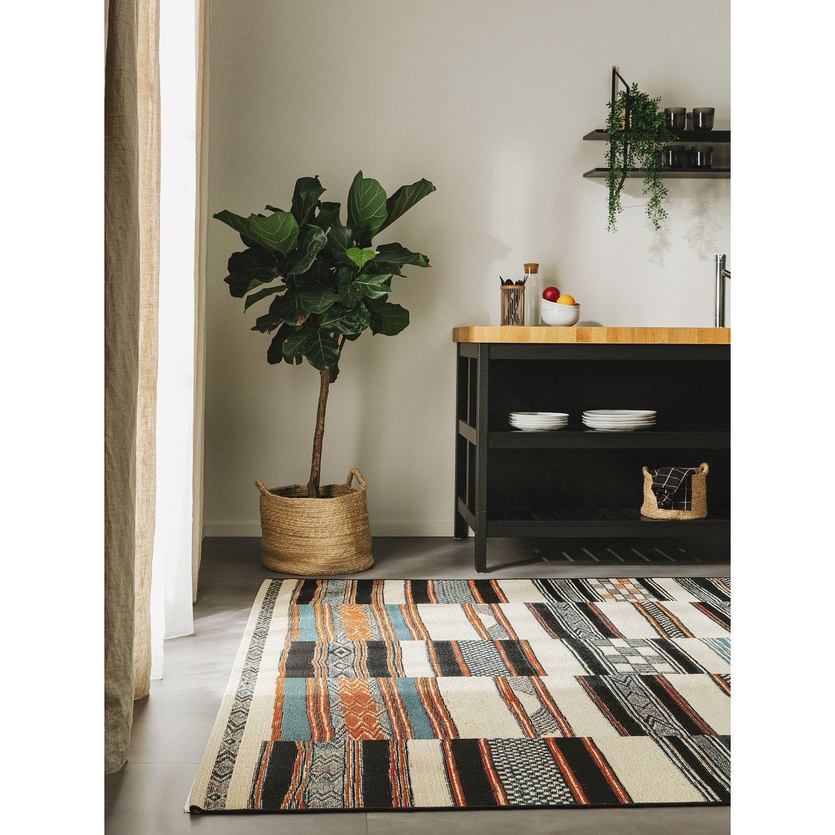 Tapis d'extérieur & intérieur ARTIS multicouleur, BENUTA 
