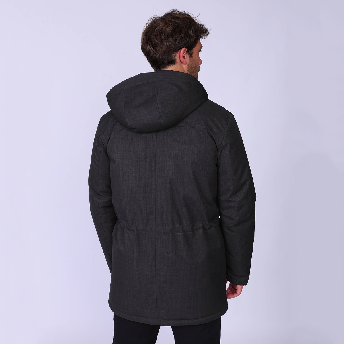 Parka Harvey anthracite, MISE AU GREEN