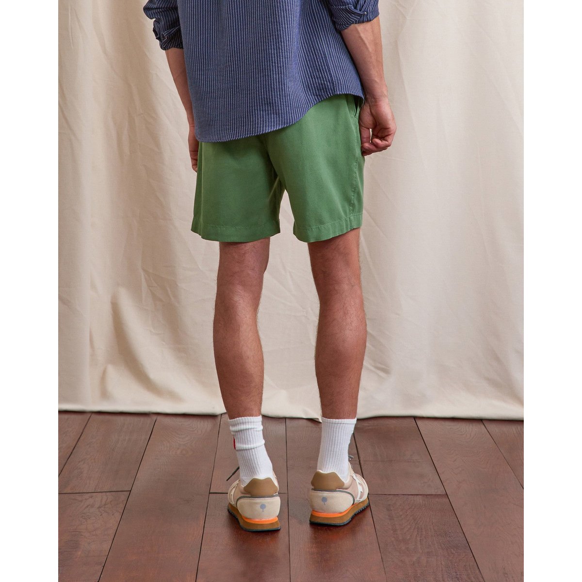 Short élastique CHEVRE vert sapin, FAGUO
