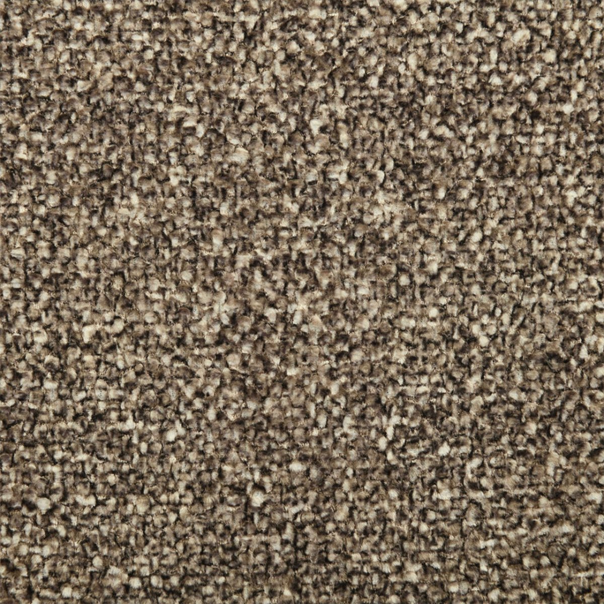 Lot de 2 chaises de bar en tissu et métal H65cm- SOREN marron chiné, DRAWER