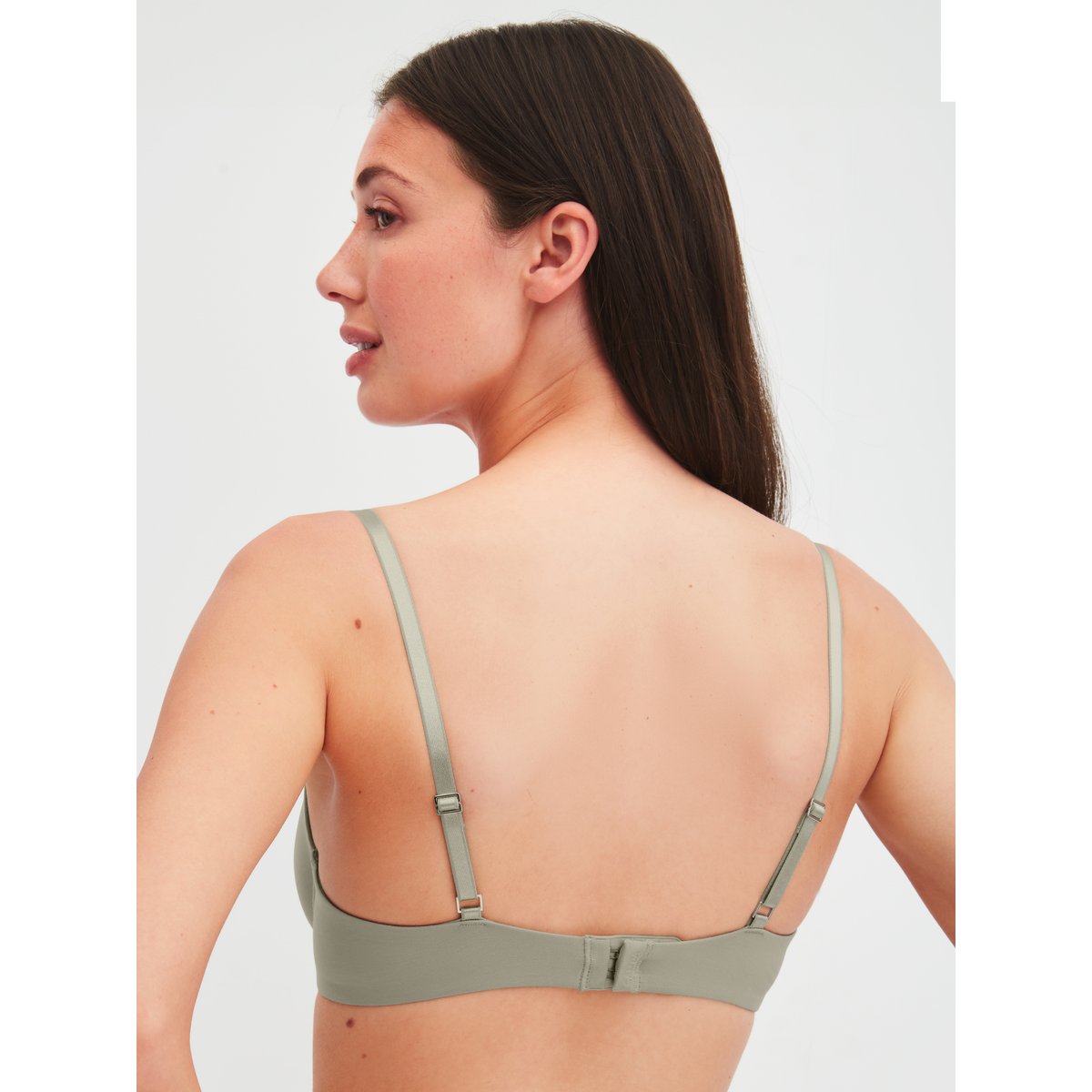 Soutien-gorge T-shirt Coton CATE tea green, CALIDA