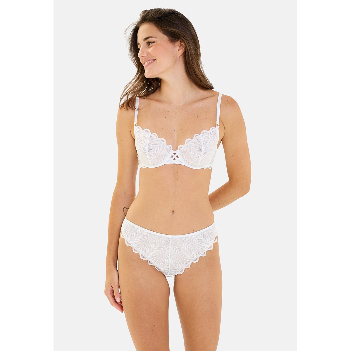 Soutien-gorge GRACIEUSE blanc, BILLET DOUX