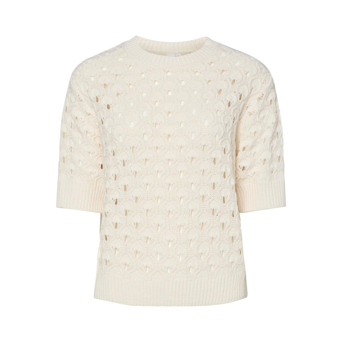 Pullover star white, YAS