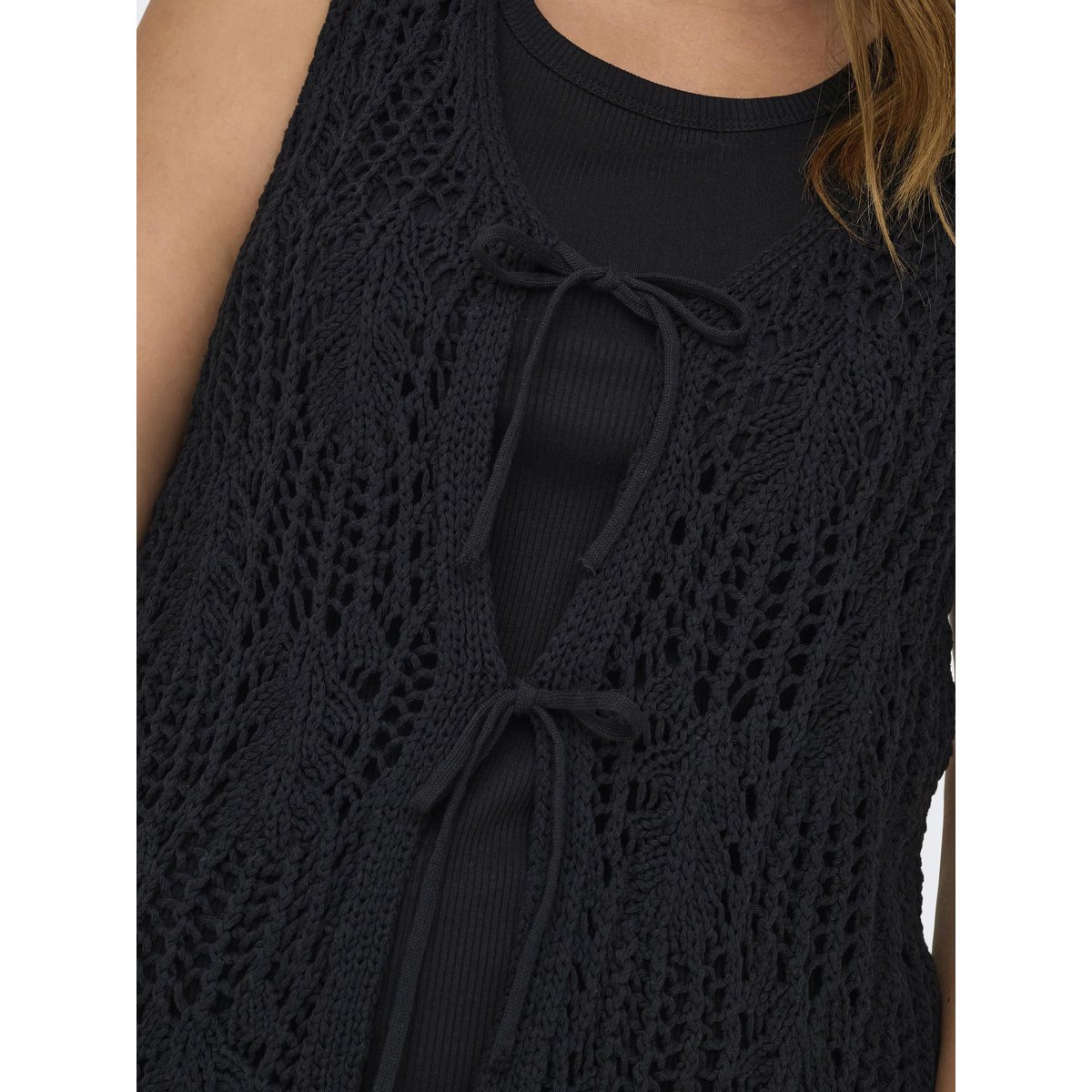 Gilet noire - black, ONLY CARMAKOMA