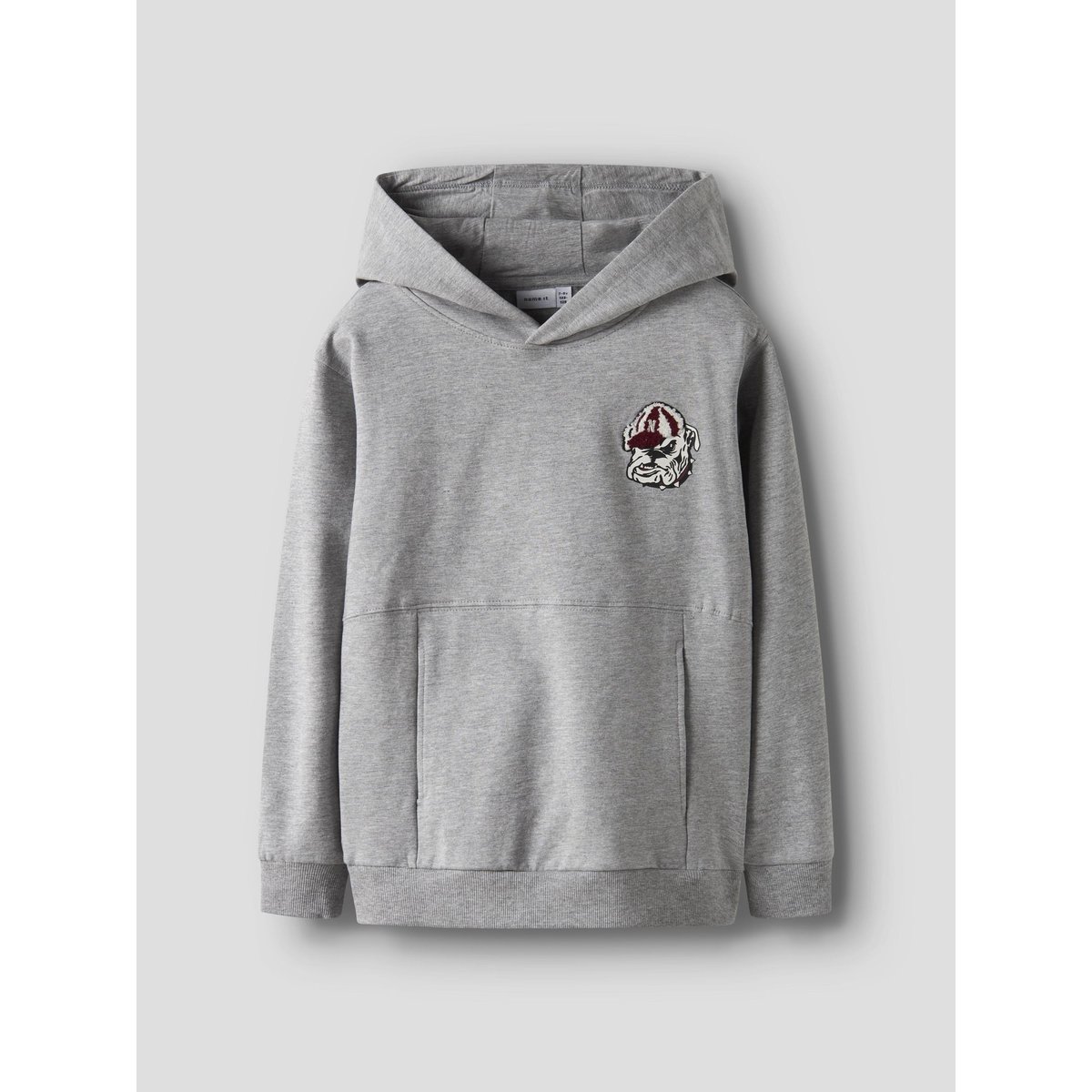 Sweat À Capuche grey melange, NAME IT