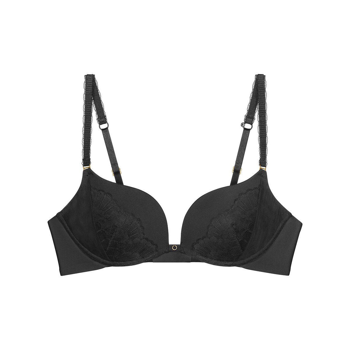Soutien-gorge push-up LOVE IN LACE WHU noir, TRIUMPH