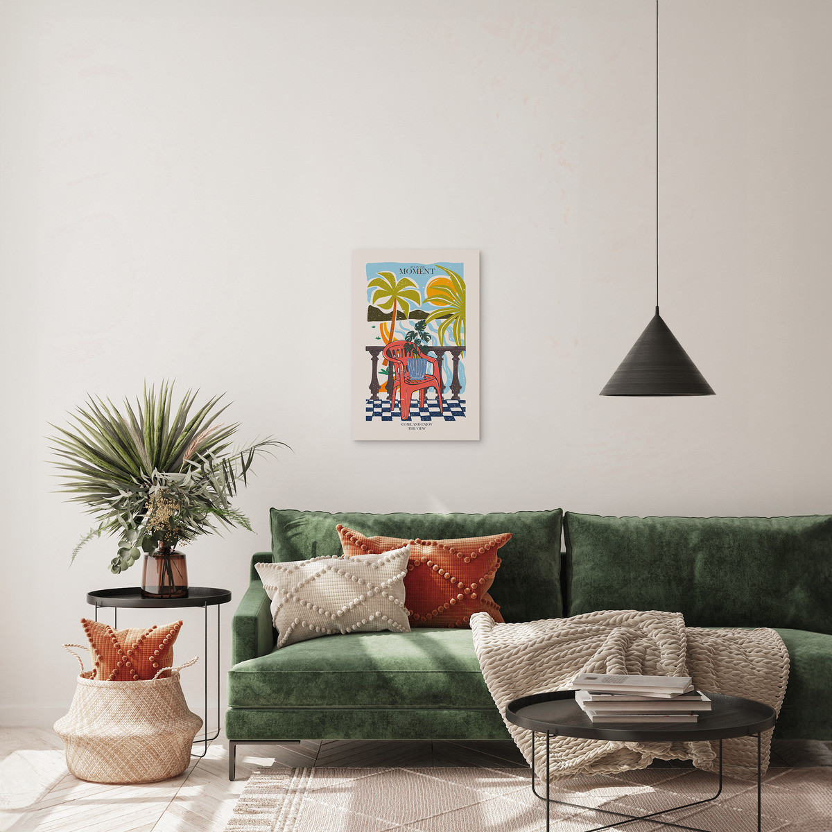Tableau Sur Toile Moment De Douceur ILLUSTRATION tableaux sur toile-multicolore, CEANOTHE