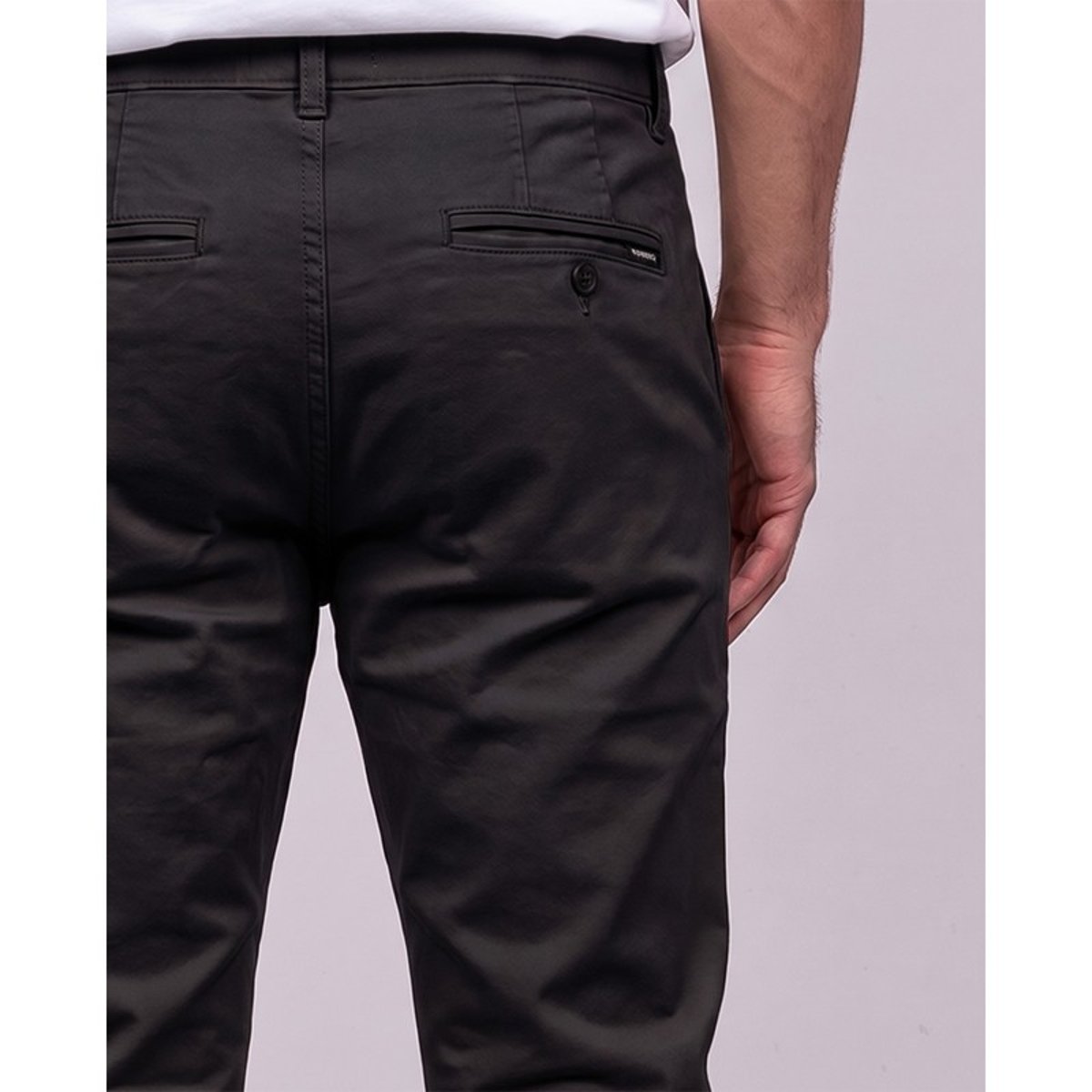 Pantalon Chino Slim Vacom noir, RITCHIE